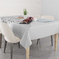 Custom Poland Football Tablecloth Bialo-Czerwoni Go Champion