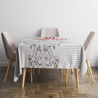 Custom Poland Football Tablecloth Bialo-Czerwoni Go Champion
