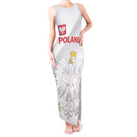 Custom Poland Football Tank Maxi Dress Bialo-Czerwoni Go Champion