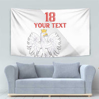 Custom Poland Football Tapestry Bialo-Czerwoni Go Champion