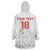 Custom Poland Football Wearable Blanket Hoodie Bialo-Czerwoni Go Champion