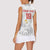 Custom Poland Football Women Sleeveless Polo Shirt Bialo-Czerwoni Go Champion