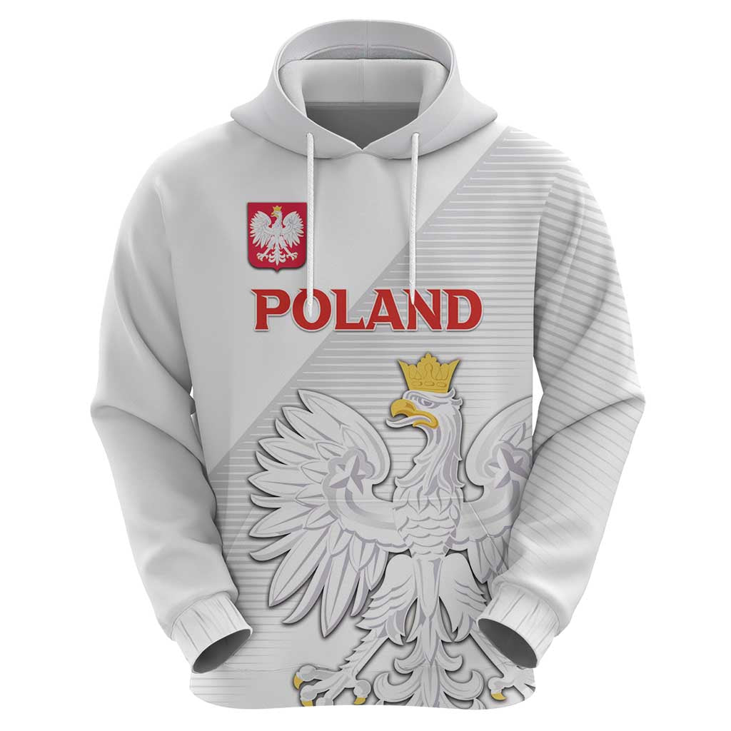 Custom Poland Football Zip Hoodie Bialo-Czerwoni Go Champion