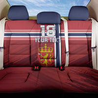Custom Norway Football Back Car Seat Cover Norges Herrelandslag i Fotball