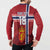Custom Norway Football Button Sweatshirt Norges Herrelandslag i Fotball