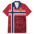 Custom Norway Football Family Matching Mermaid Dress and Hawaiian Shirt Norges Herrelandslag i Fotball