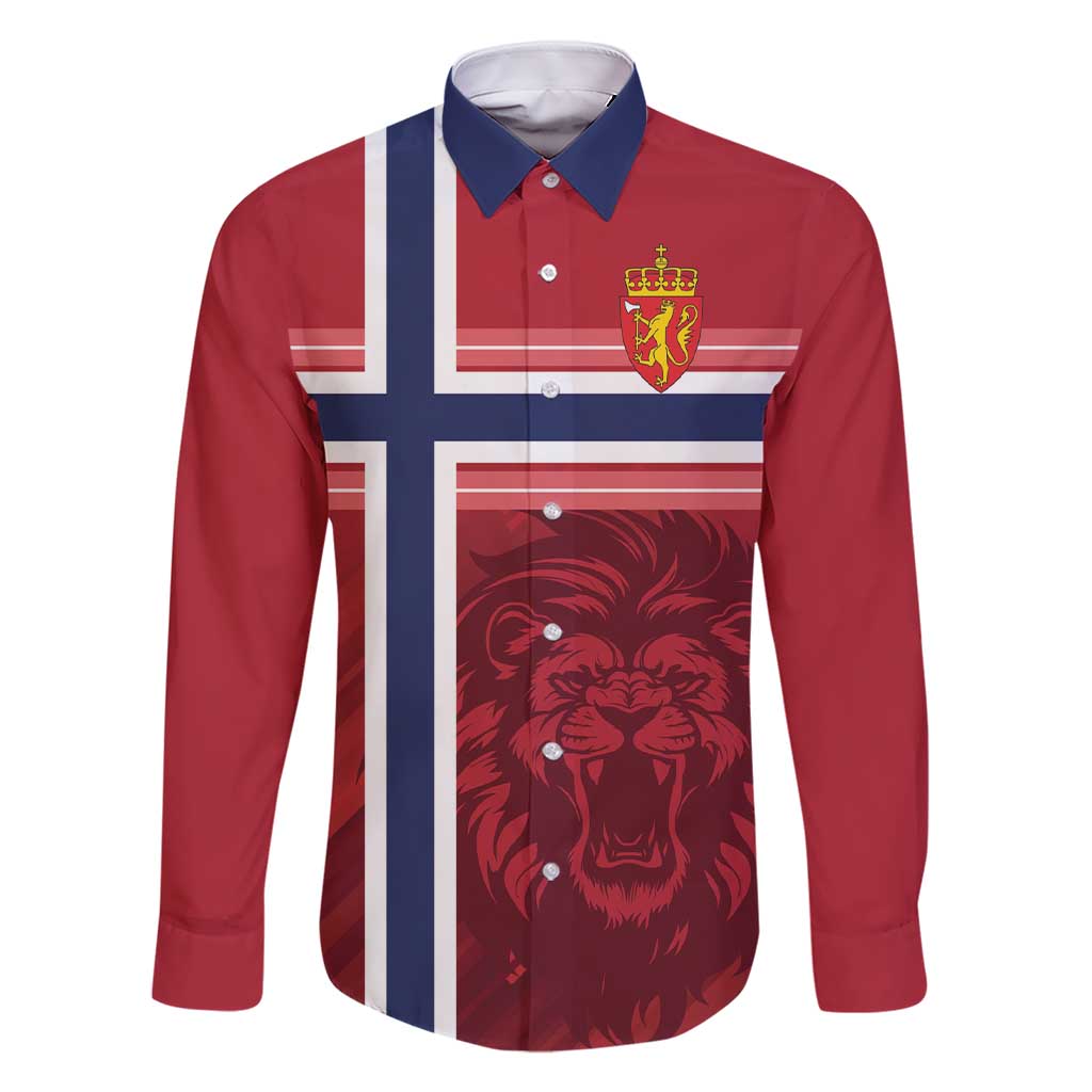 Custom Norway Football Family Matching Short Sleeve Bodycon Dress and Hawaiian Shirt Norges Herrelandslag i Fotball