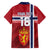 Custom Norway Football Family Matching Tank Maxi Dress and Hawaiian Shirt Norges Herrelandslag i Fotball