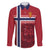 Custom Norway Football Family Matching Tank Maxi Dress and Hawaiian Shirt Norges Herrelandslag i Fotball