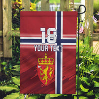 Custom Norway Football Garden Flag Norges Herrelandslag i Fotball