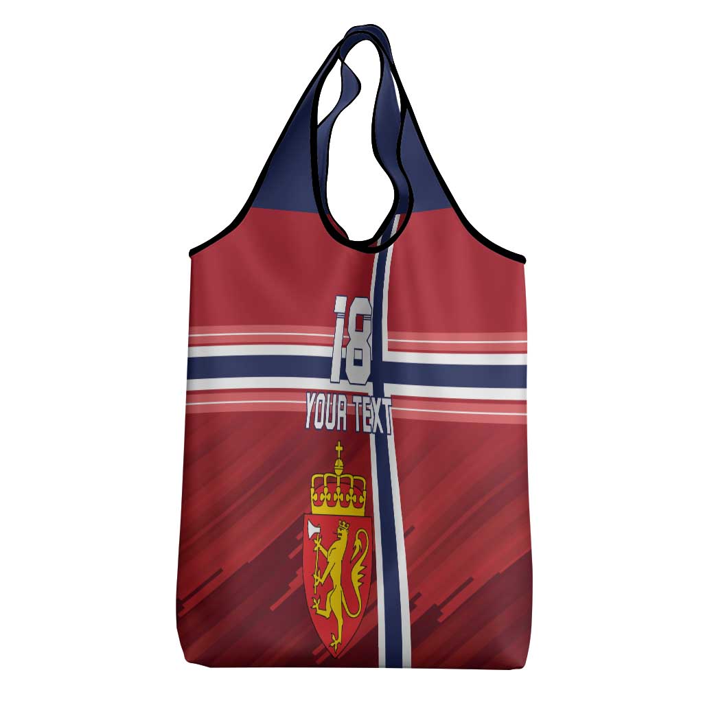 Custom Norway Football Grocery Bag Norges Herrelandslag i Fotball