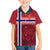 Custom Norway Football Hawaiian Shirt Norges Herrelandslag i Fotball