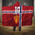 Custom Norway Football Hooded Blanket Norges Herrelandslag i Fotball