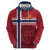 Custom Norway Football Hoodie Norges Herrelandslag i Fotball