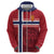 Custom Norway Football Hoodie Norges Herrelandslag i Fotball