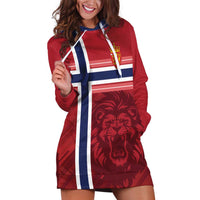 Custom Norway Football Hoodie Dress Norges Herrelandslag i Fotball