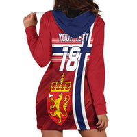 Custom Norway Football Hoodie Dress Norges Herrelandslag i Fotball