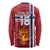 Custom Norway Football Long Sleeve Shirt Norges Herrelandslag i Fotball