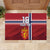 Custom Norway Football Rubber Doormat Norges Herrelandslag i Fotball