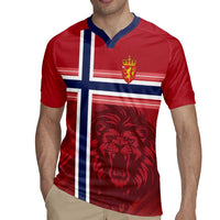 Custom Norway Football Rugby Jersey Norges Herrelandslag i Fotball