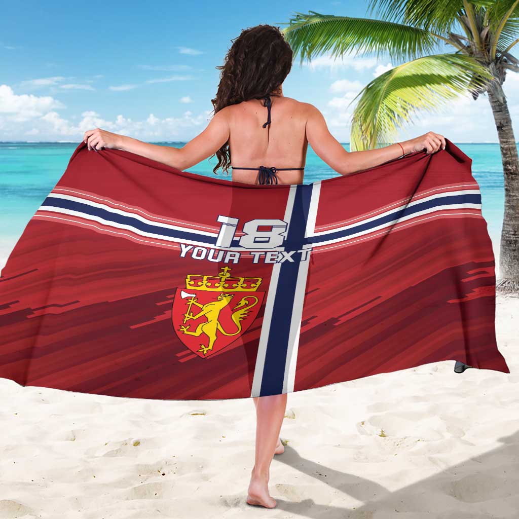 Custom Norway Football Sarong Norges Herrelandslag i Fotball