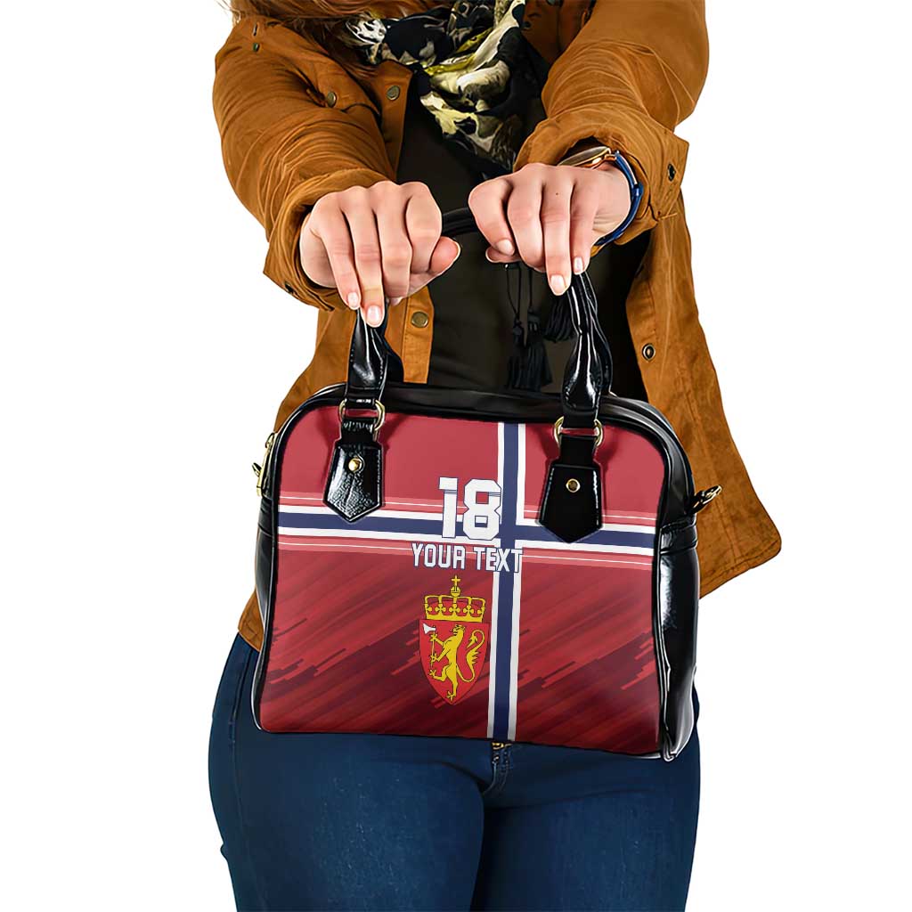 Custom Norway Football Shoulder Handbag Norges Herrelandslag i Fotball