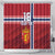 Custom Norway Football Shower Curtain Norges Herrelandslag i Fotball