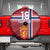 Custom Norway Football Spare Tire Cover Norges Herrelandslag i Fotball