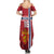 Custom Norway Football Summer Maxi Dress Norges Herrelandslag i Fotball