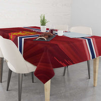 Custom Norway Football Tablecloth Norges Herrelandslag i Fotball