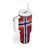 Custom Norway Football Tumbler With Handle Norges Herrelandslag i Fotball