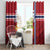 Custom Norway Football Window Curtain Norges Herrelandslag i Fotball