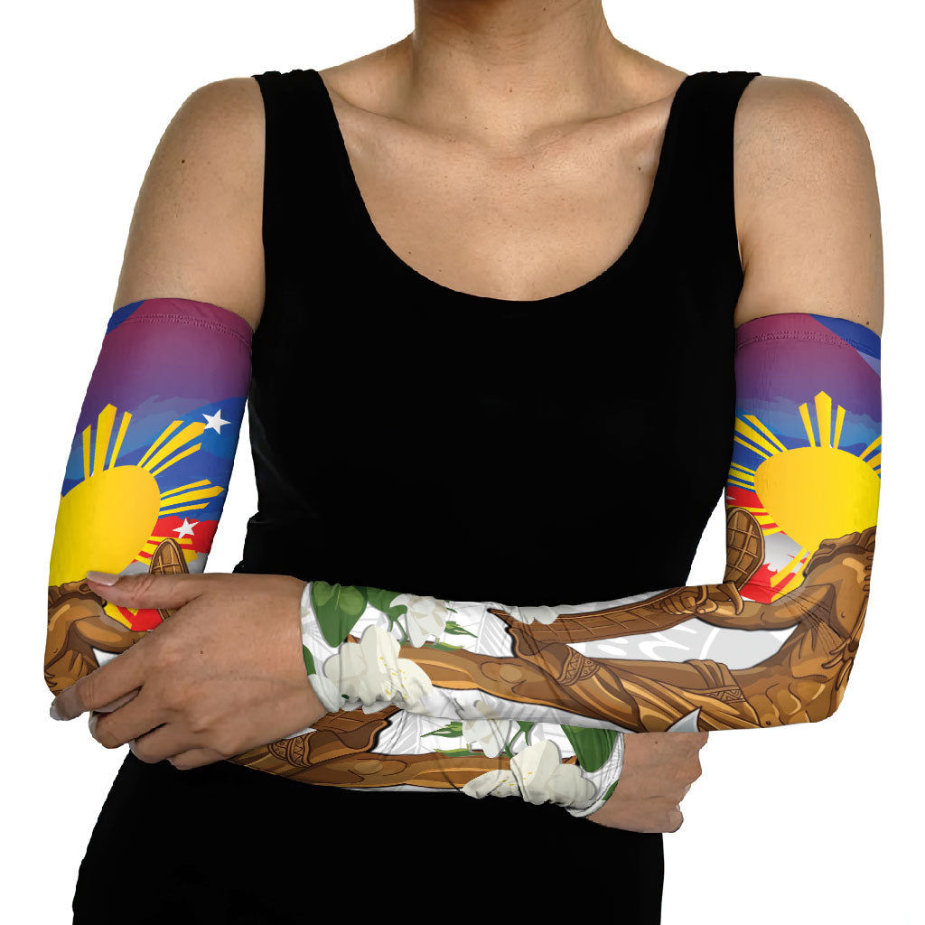 Philippines Flag Day Arm Sleeves Lapu-Lapu Warrior Heritage Art