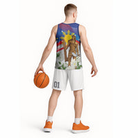 Philippines Flag Day Basketball Jersey Lapu-Lapu Warrior Heritage Art