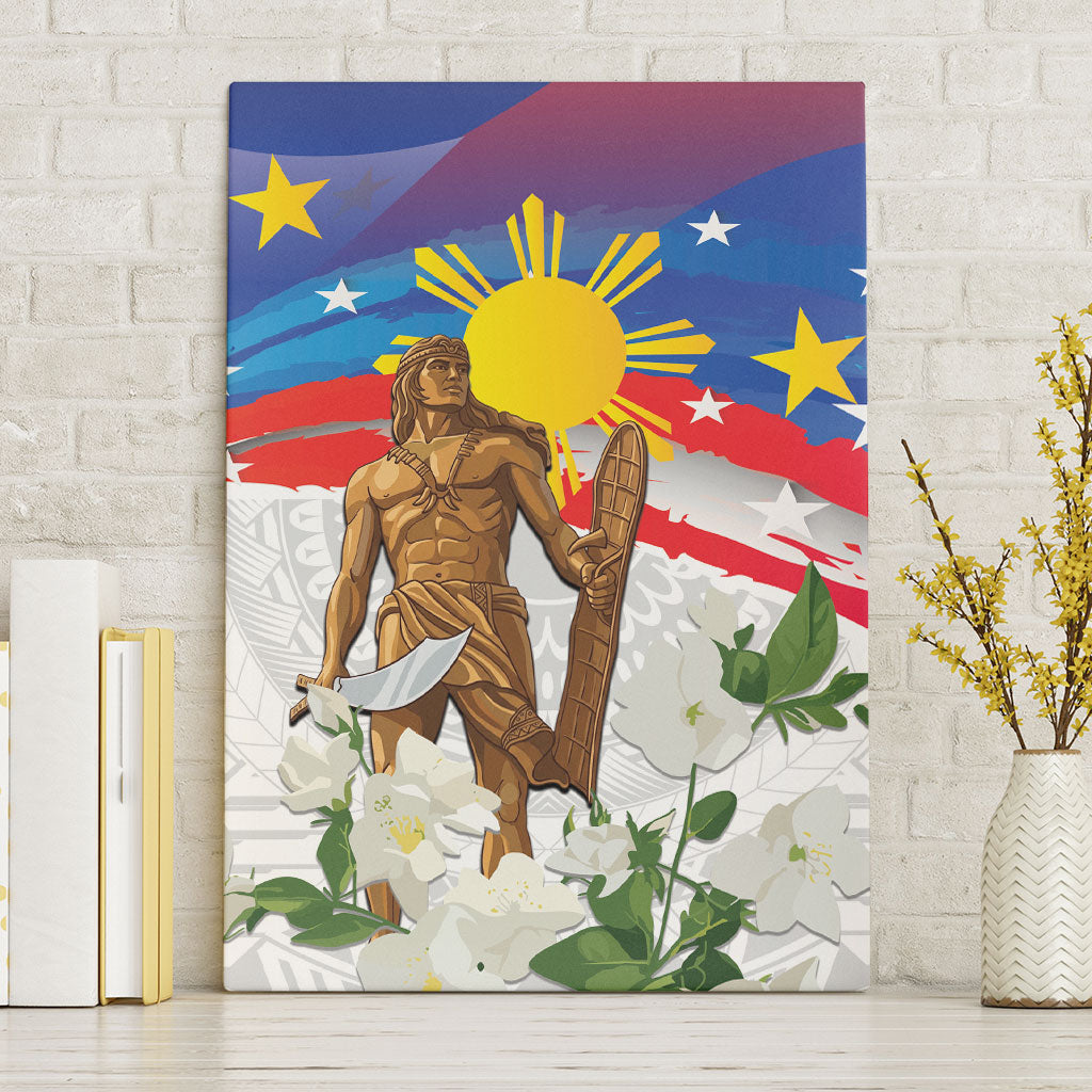 Philippines Flag Day Canvas Wall Art Lapu-Lapu Warrior Heritage Art