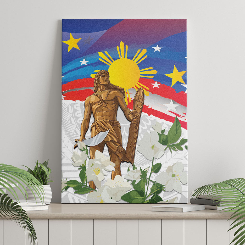 Philippines Flag Day Canvas Wall Art Lapu-Lapu Warrior Heritage Art