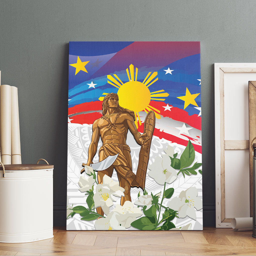 Philippines Flag Day Canvas Wall Art Lapu-Lapu Warrior Heritage Art