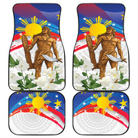 Philippines Flag Day Car Mats Lapu-Lapu Warrior Heritage Art
