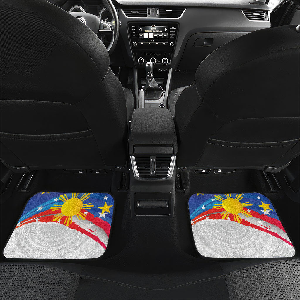 Philippines Flag Day Car Mats Lapu-Lapu Warrior Heritage Art