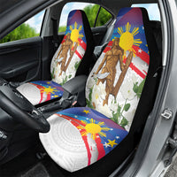 Philippines Flag Day Car Seat Cover Lapu-Lapu Warrior Heritage Art