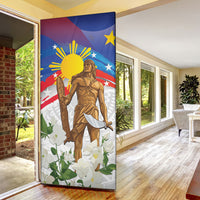 Philippines Flag Day Door Cover Lapu-Lapu Warrior Heritage Art