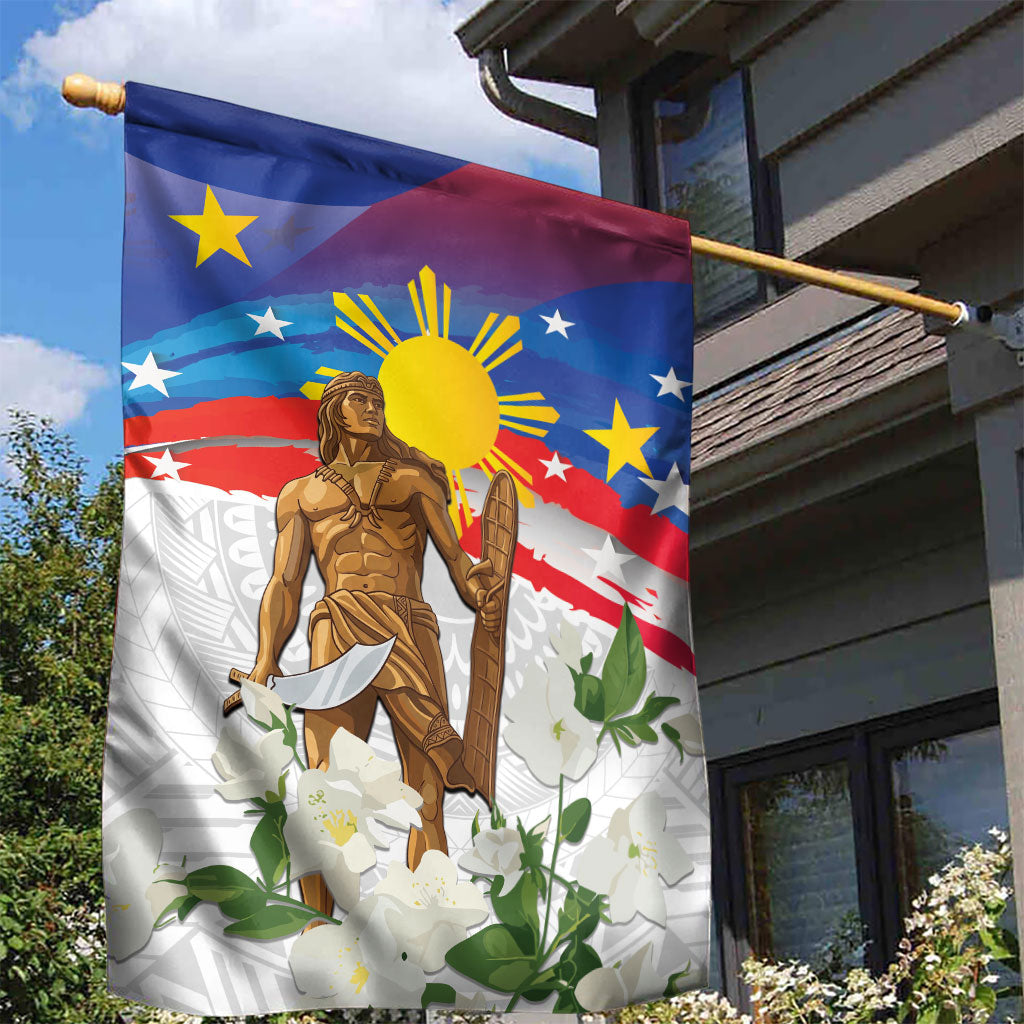 Philippines Flag Day Garden Flag Lapu-Lapu Warrior Heritage Art