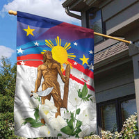 Philippines Flag Day Garden Flag Lapu-Lapu Warrior Heritage Art