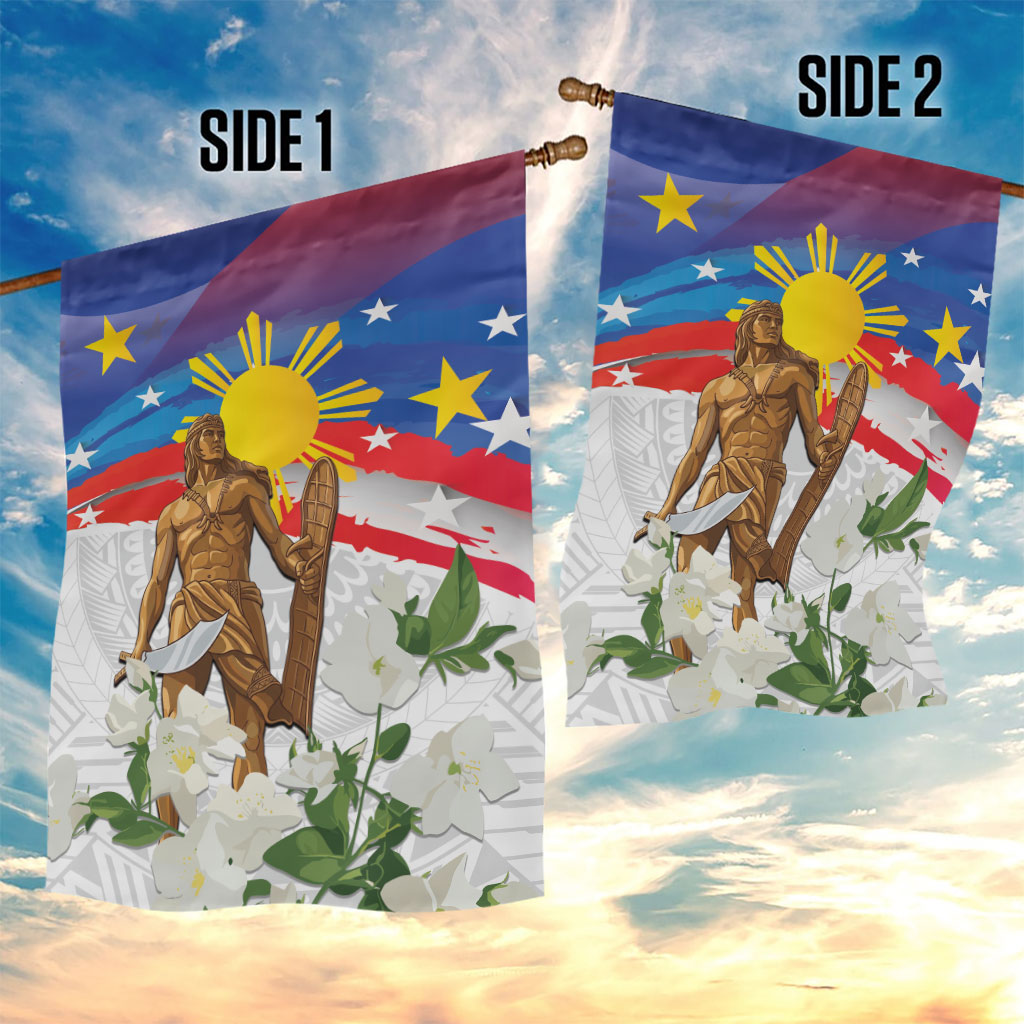 Philippines Flag Day Garden Flag Lapu-Lapu Warrior Heritage Art