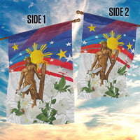 Philippines Flag Day Garden Flag Lapu-Lapu Warrior Heritage Art