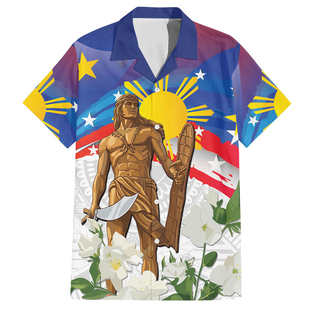 Philippines Flag Day Hawaiian Shirt Lapu-Lapu Warrior Heritage Art
