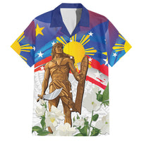 Philippines Flag Day Hawaiian Shirt Lapu-Lapu Warrior Heritage Art