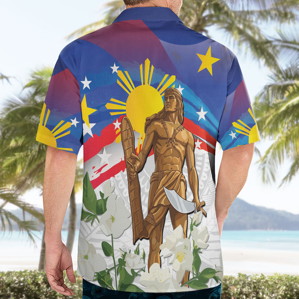 Philippines Flag Day Hawaiian Shirt Lapu-Lapu Warrior Heritage Art