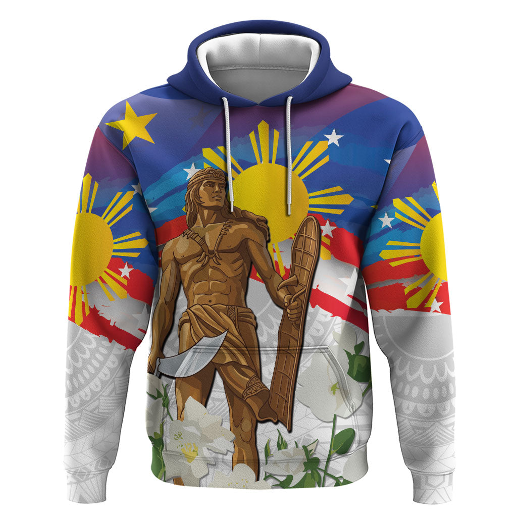 Philippines Flag Day Hoodie Lapu-Lapu Warrior Heritage Art