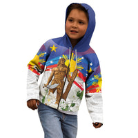 Philippines Flag Day Kid Hoodie Lapu-Lapu Warrior Heritage Art
